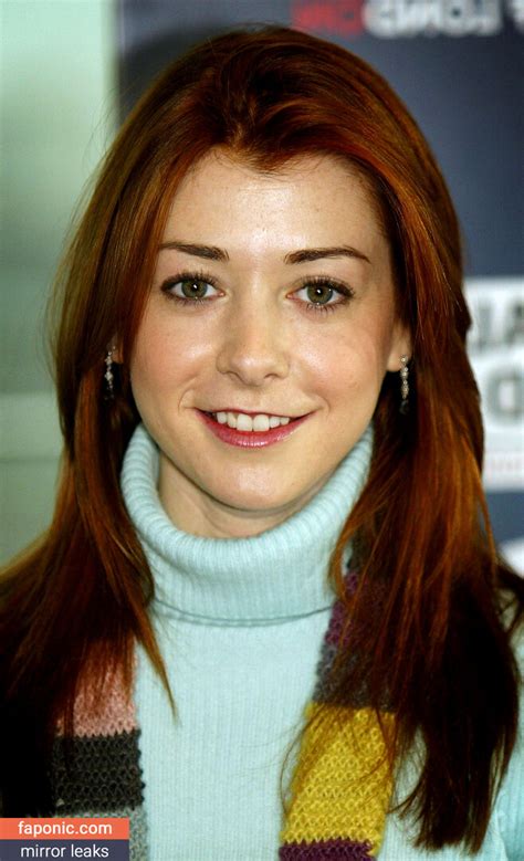 alyson hannigan nude pics|Alyson Hannigan Nude Photos & Videos